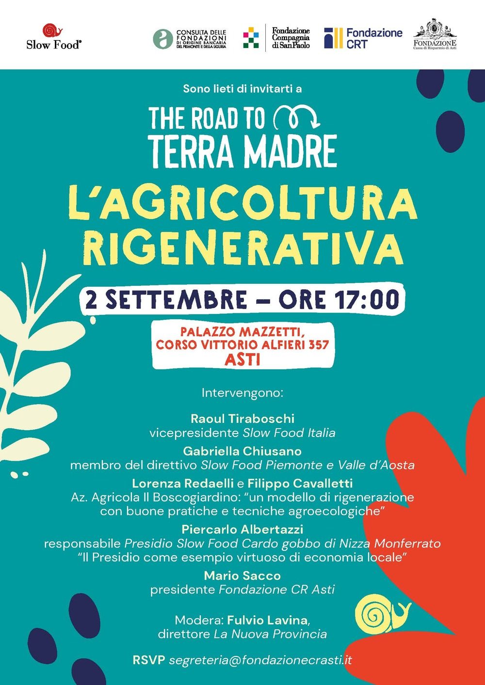 Locandina L'Agricoltura Rigenerativa