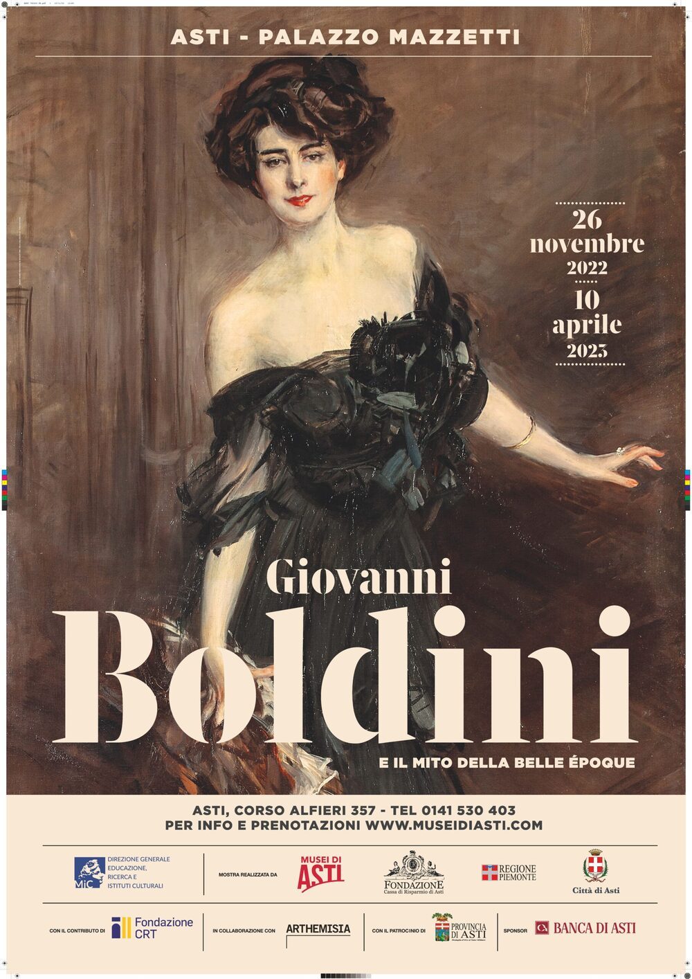 Locandina Mostra Boldini