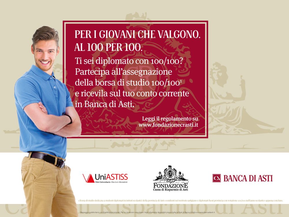 Immagine Guida Borse di Studio 100/100