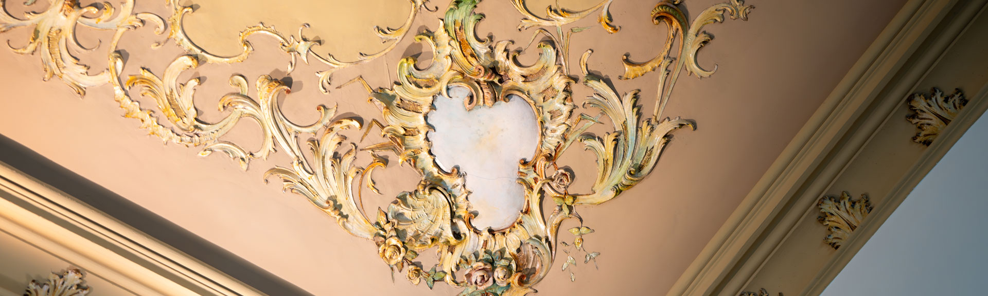 Dettaglio di Soffitto Sede Fondazione CR Asti